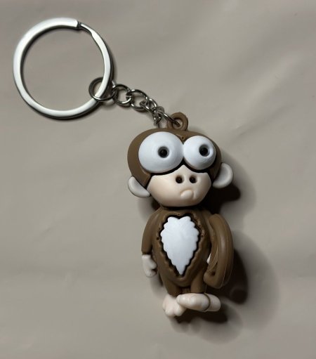 Monkey Keychain