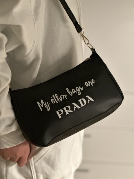 حقيبة my other bags are PRADA