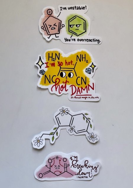 Chemistry Stickers 