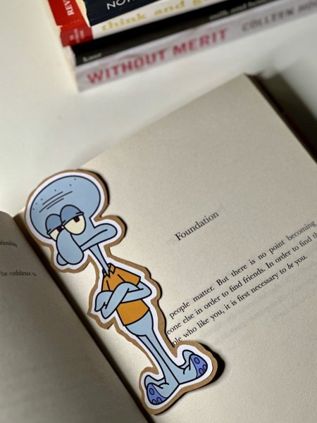 Squidward Bookmark