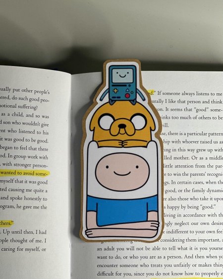 Jake and Finn Bookmark