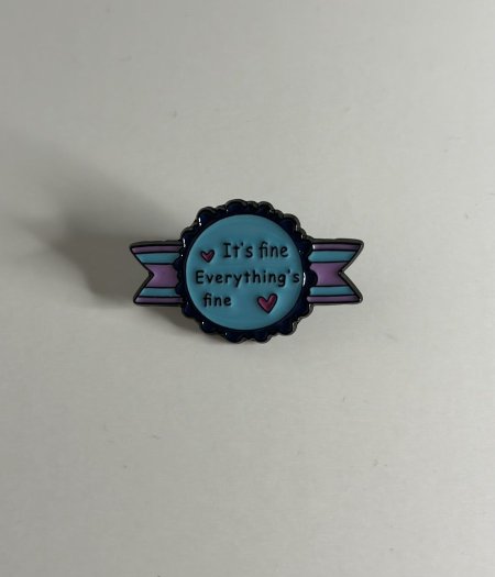 Motivational Brooch 